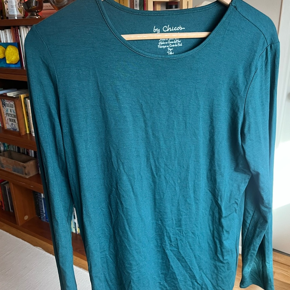 Chico's Deep Blue Top